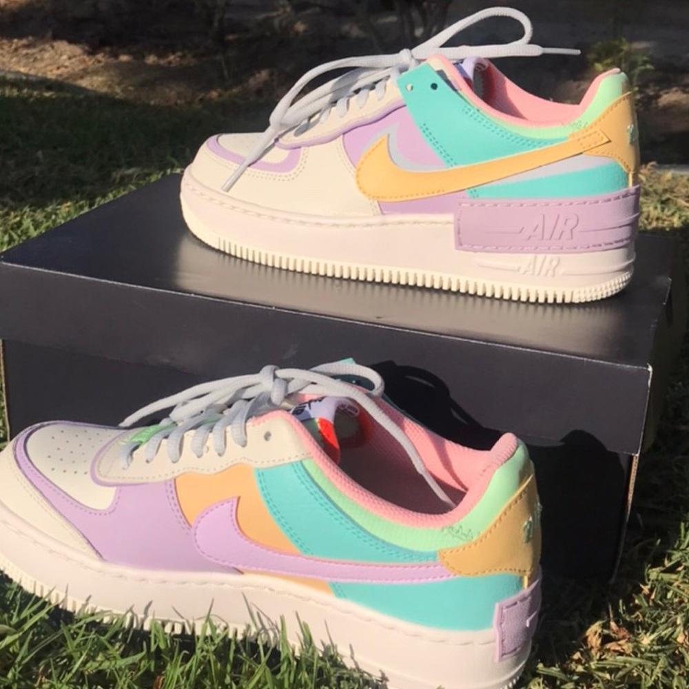Nike Air Force 1 shadow  pale ivory / pastel